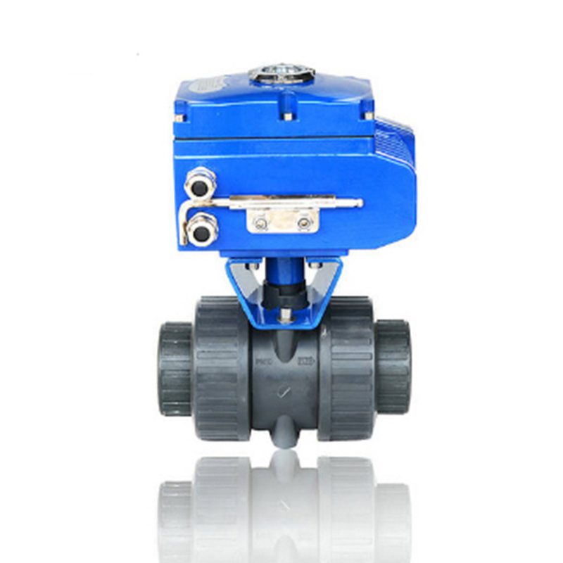 Electric Plastic Socket Ball Valve