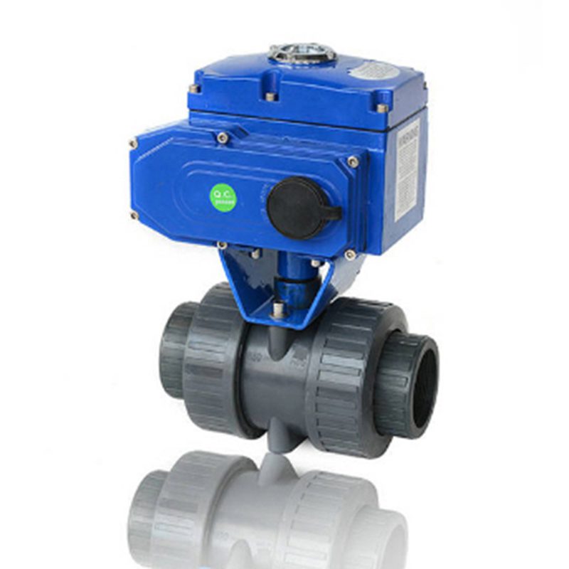 Electric Plastic Socket Ball Valve