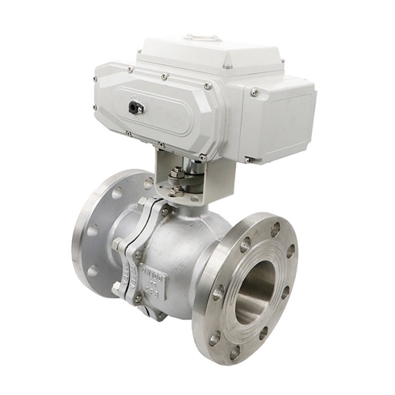 High Temperature Electric Stainless Steel Flange Ball Valve