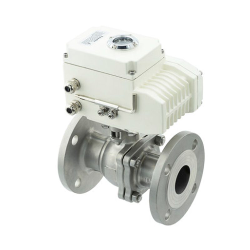 High Temperature Electric Stainless Steel Flange Ball Valve