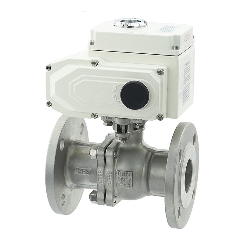 High Temperature Electric Stainless Steel Flange Ball Valve