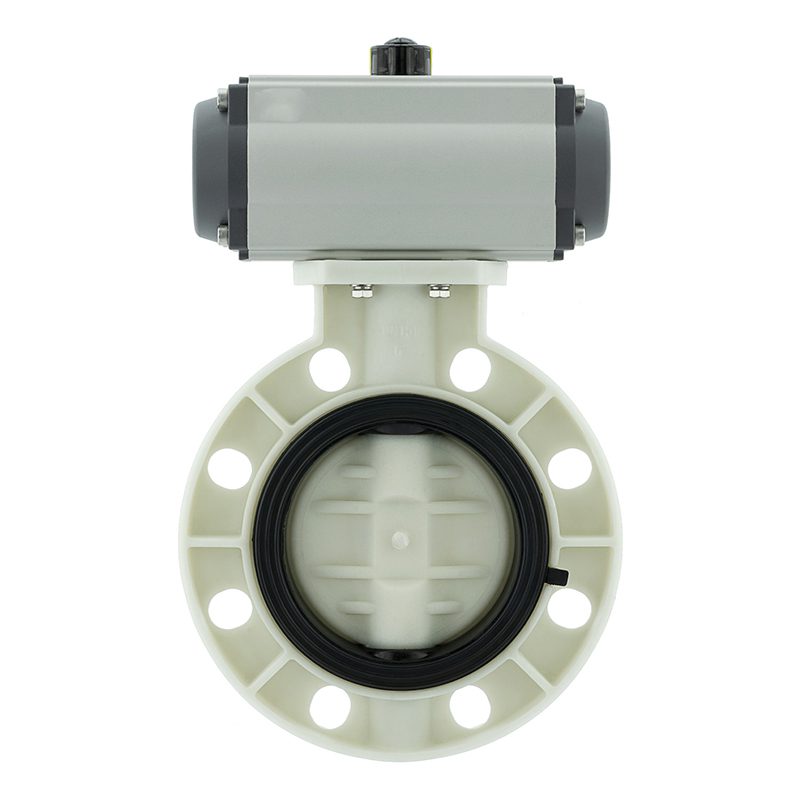 Plastic Butterfly Valve Pneumatic Butterfly Valve