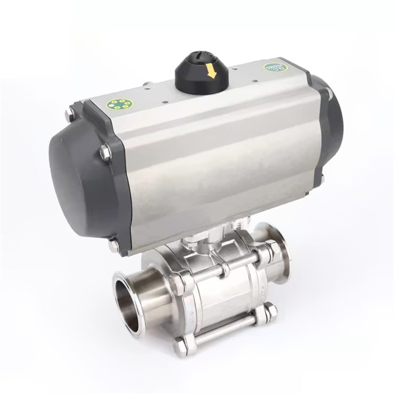 Pneumatic Thread Clamp Ball Valve