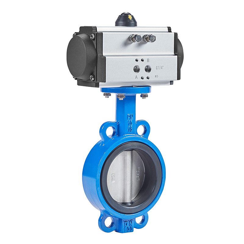 Pneumatic WCB Wafer Butterfly Valve