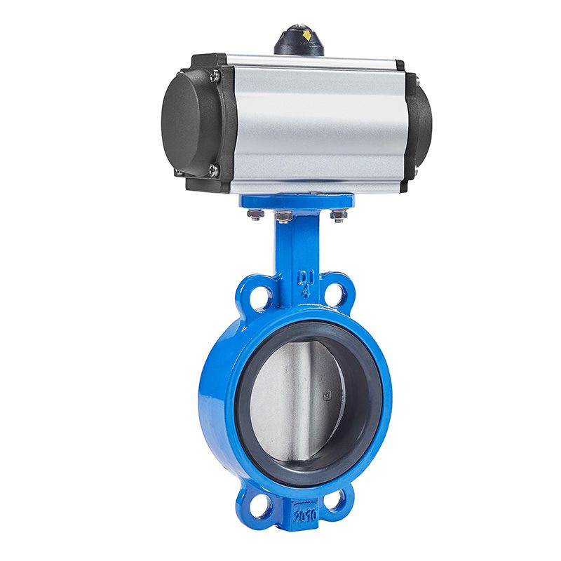 Pneumatic WCB Wafer Butterfly Valve