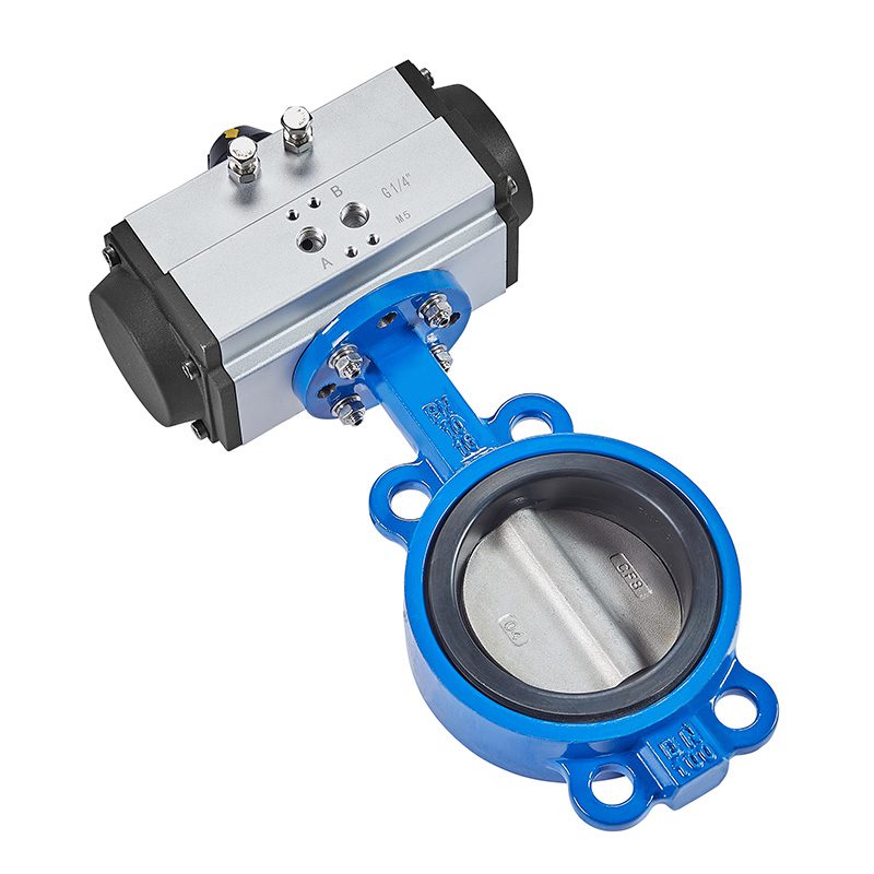 Pneumatic WCB Wafer Butterfly Valve