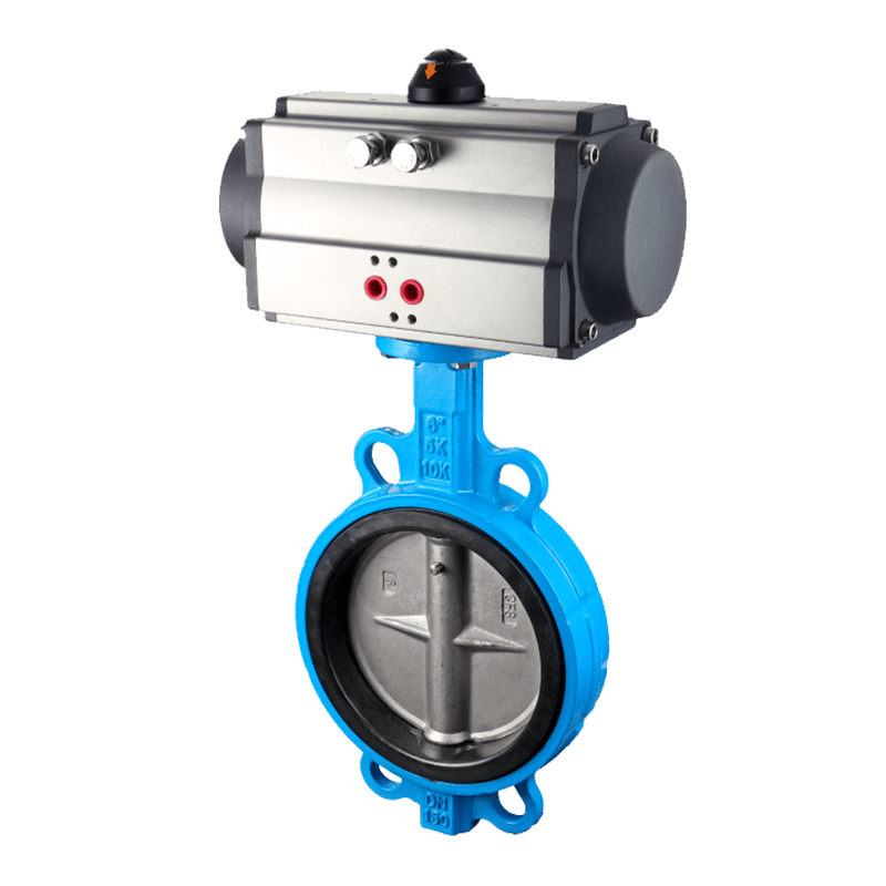 Pneumatic WCB Wafer Butterfly Valve