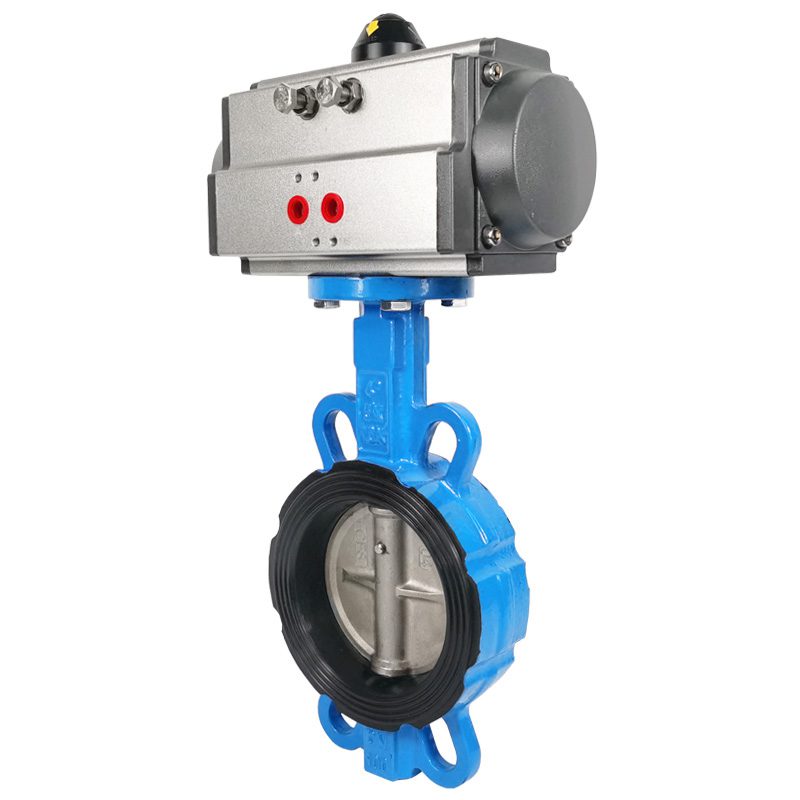 Pneumatic WCB Wafer Butterfly Valve