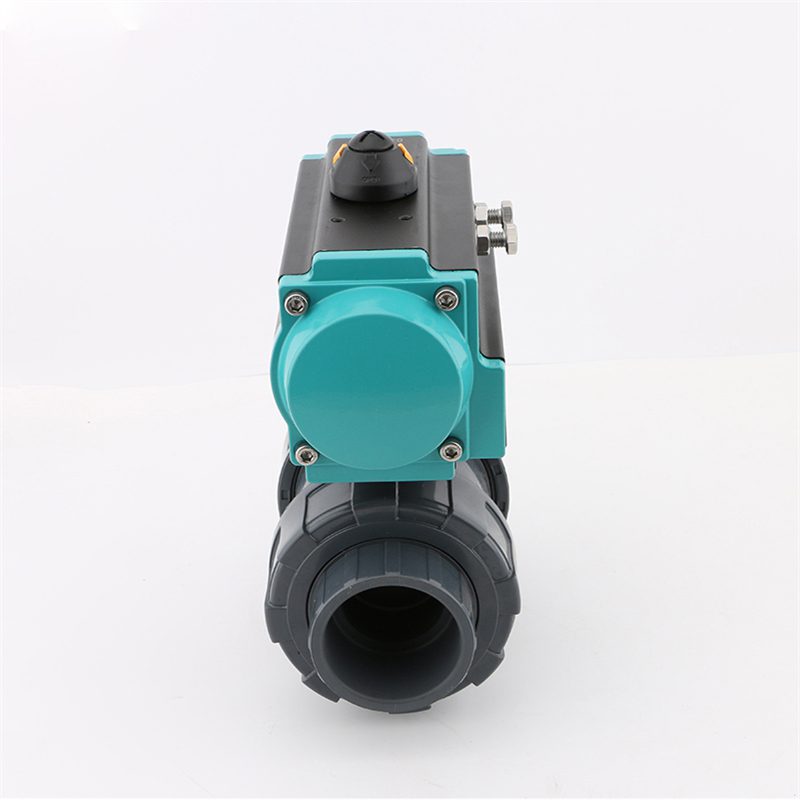 UPVC Pneumatic Plastic Ball Valve